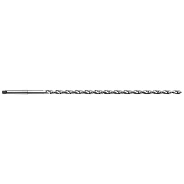 Extra Length Taper Shank HSS Drill - 9/16in